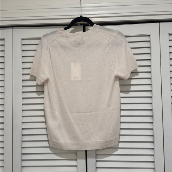 Quince Ivory Cashmere Sweater New with Tags - Picture 3 of 5